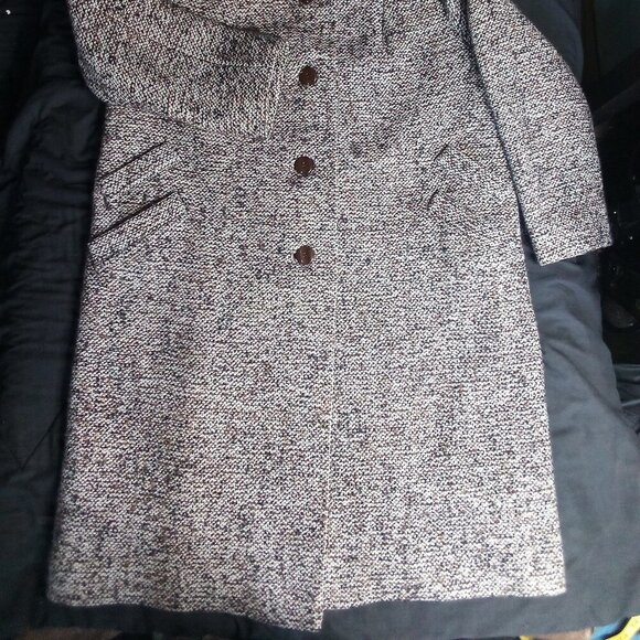 Vintage National Board Wool Overcoat Pea Coat Union ILGWU - Picture 5 of 7